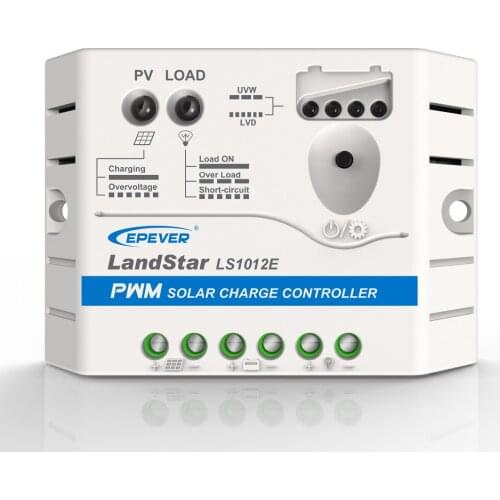 PWM Small Home panels system application LandStar series LS0512E LS1012E LS1024E LS2024E optional Solar charger controller