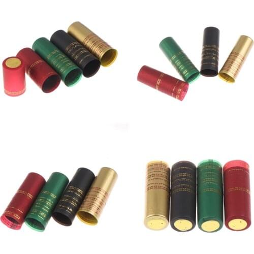 10pcs Wine Bottle Seal Bar Party Supplies Wine Bottle Cover PVC Heat Shrink Cap Barware Accessories For Home Brewing
