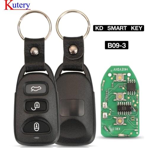 Kutery 3BTN Universal B09-3 For Hyundai / Kia Style B Series Remote Control Key For KD200/KD900/URG200/KD MINI Key Programmer