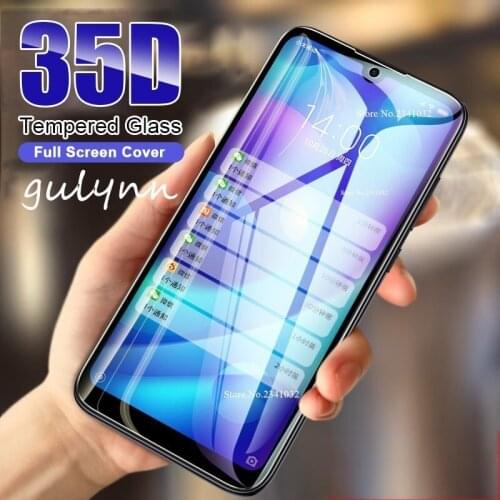 35D Full Cover Protective Glass On The For For Xiaomi Mi 9 A3 Lite SE Glass Screen Protector For Redmi 6A 7 Go Note 7 5 6 8 Pro