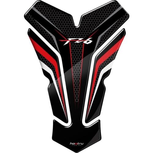 For Yamaha FZ6 FZ6S FZ6N FZ6 Fazer Tank 3D Motorcycle Tank Pad Protector Stickers