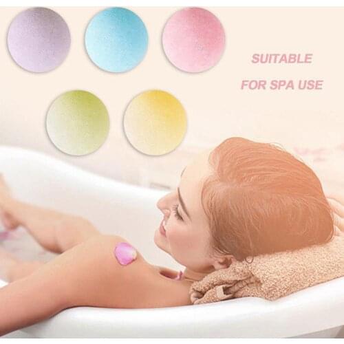 1Pcs 20G Small Bath Bomb Body Stress Relief Bubble Stress Bombs Cleaner Salts Spa Relief Bath Ball Moisturize Shower Handma E4U8