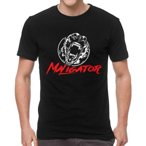 Belgian Malinois Maligator Dog T Shirt Men Short Sleeve Cotton T-shirt Shepherd Mechelaar Tees Top Novelty Puppy Tshirts Gift
