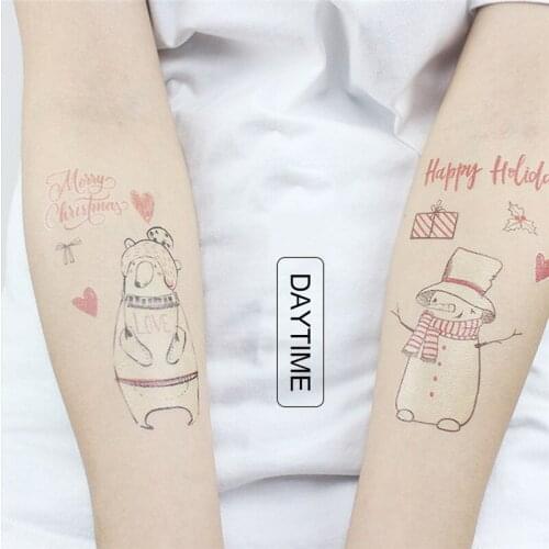 Halloween Luminous Tattoo Ghost Taty For Kids Fake Tattoo Witch Glowing in Dark Waterproof Temporary Tattoo Stickers