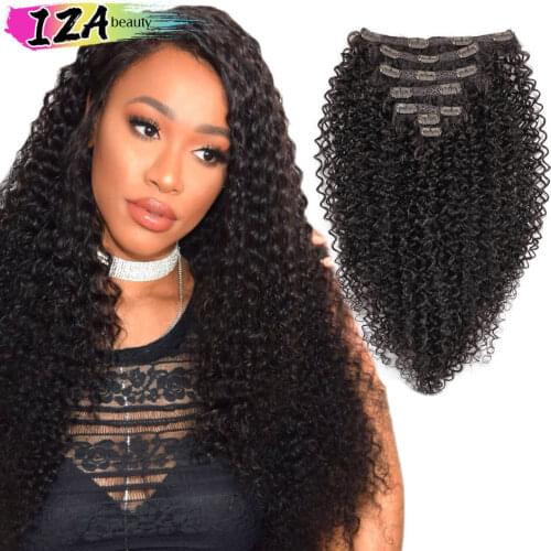 Накладные волосы на заколках IZA hair China At AliExpress