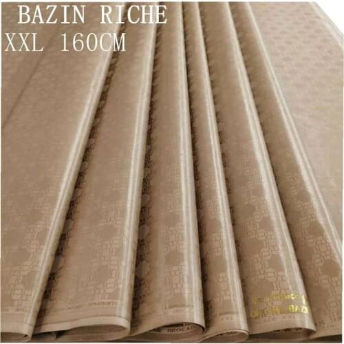 SJ Lace African Original Bazin Riche Fabric 2021 Guinea Brocade Soft 100% Cotton Jacquard Feitex Tissu h3-32