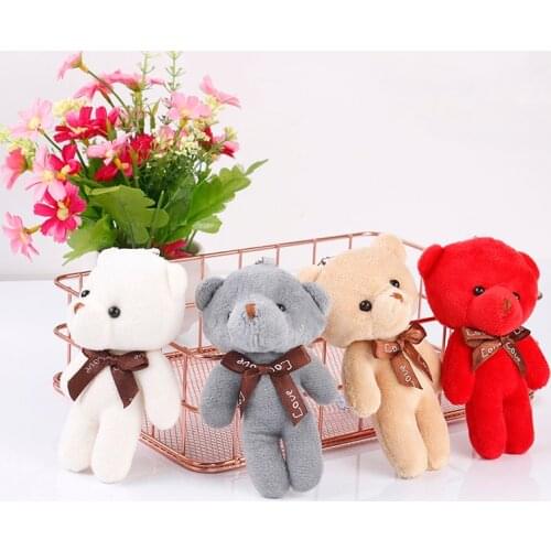 1Pcs Mini Bear Simulation Miniature Animal Model Toys for Doll House Decoration 1/12 Dollhouse Miniature Accessories