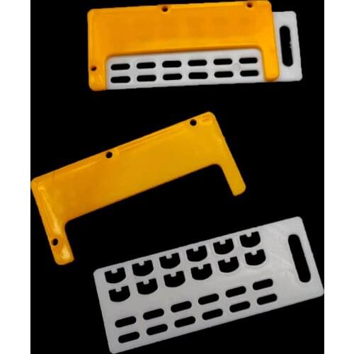 12PCS New Type Bee Tools Anti Queen Fly Escape Running Run Away Frame Plastic Multifunction Anti Pollen Beekeeping Bees Supplies