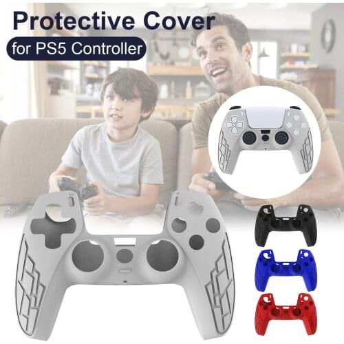 New PS5 Handle Cover Silicone Case Protective Cover PS5 Game Handle Silicone Case Printed Non-slip gaming accessories