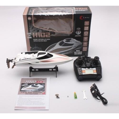2.4GHz 26km/h RC Electric Racing Boat High Speed 180 Degree Flipping Kids Toy