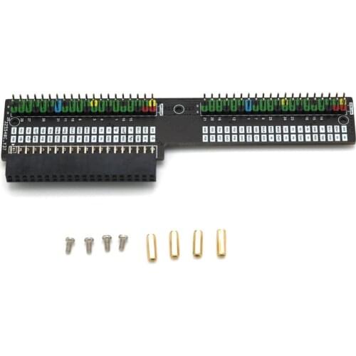 Raspberry Pi 400 GPIO Header Expansion Adapter, with Color-Coded Header,Easy Connect to Your Pi400