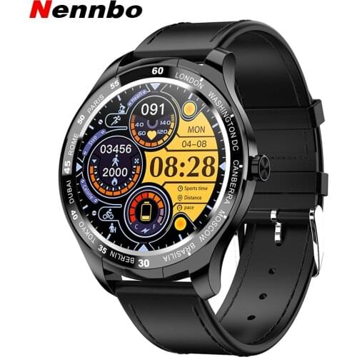 Nennbo New T50 Smart Watch Men Full Touch Screen Sports Waterproof Smartwatch Women Fitness Tracker Clock For Android iOS Phone