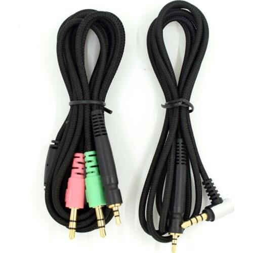 Replacement PC Cable for Sennheiser G4ME ONE GAME ZERO PC 373D GSP 350 / GSP 500 / GSP 600 Headphones High Quality 6.5