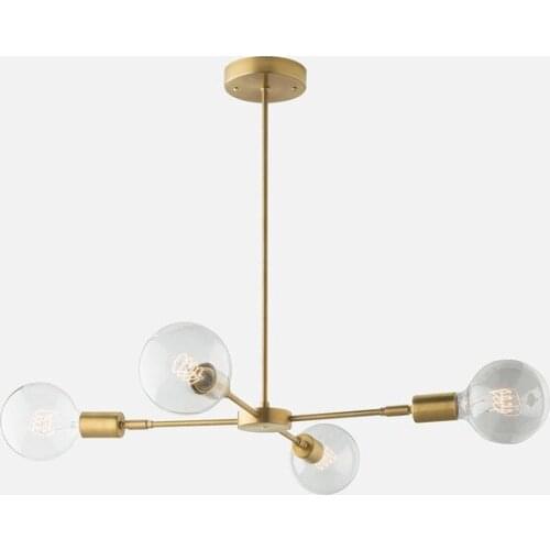 Modern simple chandelier dining hanging lamp individual art soft mounted chandelier model room dining room Chandelier