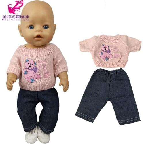 43cm baby doll dancing dress with underwear suit for 18 inch doll clothes