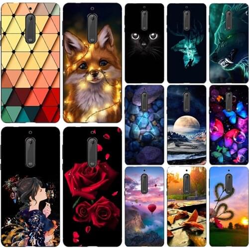 For Nokia 5 Nokia5 Case silicone Fashion soft TPU Phone Cases for Nokia 5.1 back cover coque For Nokia 5 TA-1005 TA-1030 Case