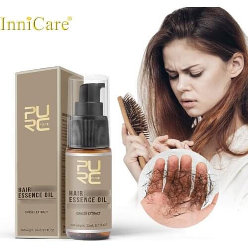 20ml Hair Care Ginger Spray Ginger Essence Oil Hair Growth Spray Fast Grow Hair Hair Loss Treatment For Thinning Hair Treatment
