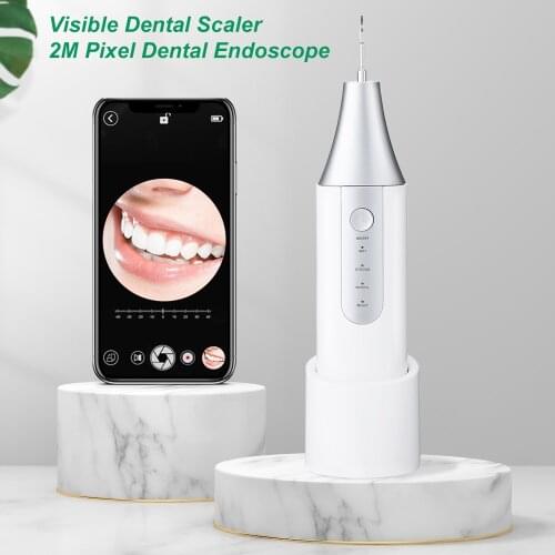 Visible Ultrasonic Irrigator Dental Scaler 2MP Endoscope Calculus Oral Stain Tartar Remover Tooth Cleaner Teeth Whitening tools