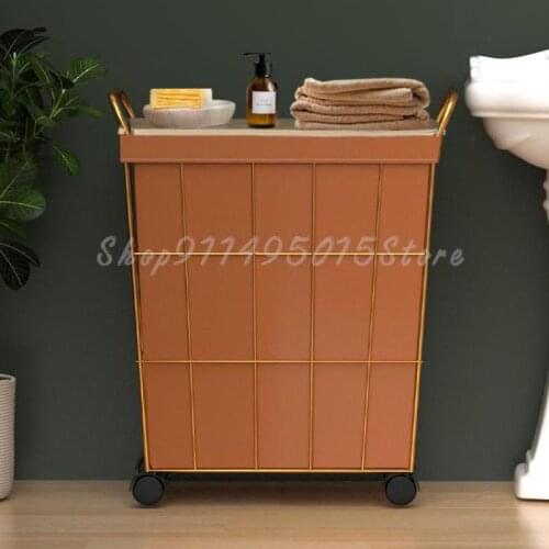 Light Luxury Dirty Clothes Basket Nordic Ins Wind Dirty Clothes Basket Storage Artifact Laundry Dirty Clothes Storage Basket