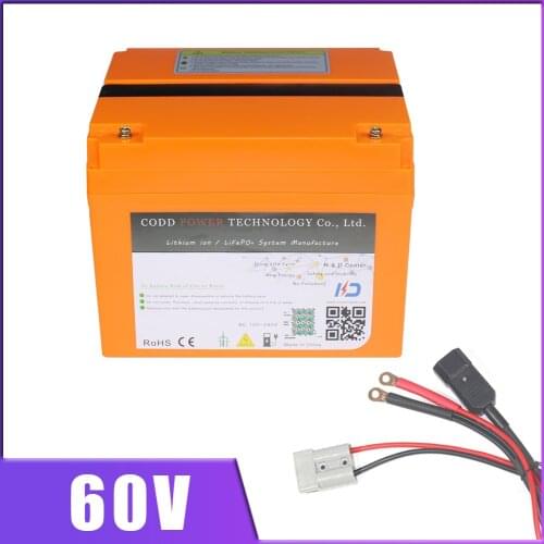 60V 4000W Electric Scooter Motorcycle Lithium Battery 60V 40AH 30AH 20AH Portable Battery