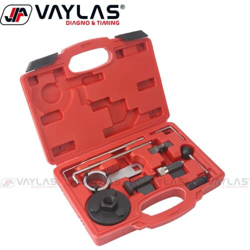 10Pcs Engine Timing Tools Set Car Engine Camshaft Alignment Locking and Adjusting Tool Kit for VW AUDI 1.6 2.0 TDI Engine