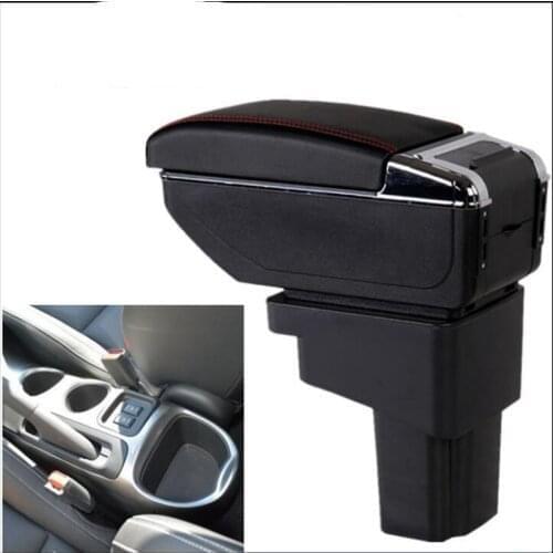 For Nissan Juke armrest box central Store content box with cup holder ashtray USB Juke armrests box
