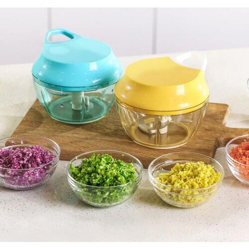 Portable Manual Meat Grinder Garlic Stirrer Kitchen Gadgets Household Vegetable Shredder Garlic Peeler Home Accessories Sets