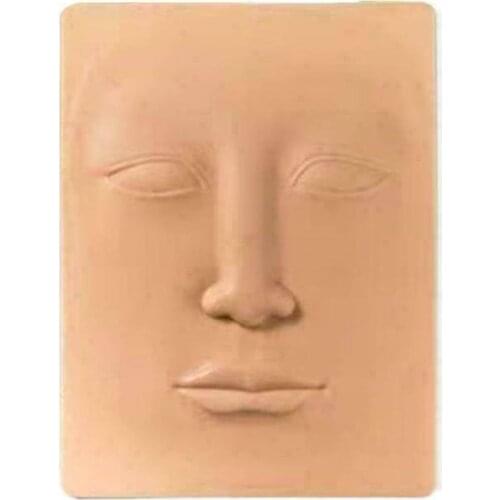 Silicone False Skin 3D Eyebrow and Lips Tattoo Practice Training Skin Practice Makeup Supply Accessories MH88