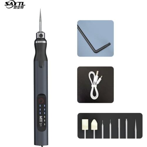 Mini Intelligent Charging Grinding Pen Polishing Grinding Cutting Drilling Carving Disassembly Face Lattice Cutting Tools