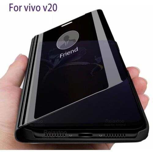 V20 pro Case Smart Mirror Phone Cases For Vivo v20 pro v 20 20v 20pro flip cover fundas vivov20pro phone shell