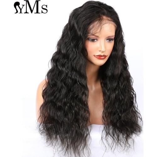 YMS HAIR Loose Deep Lace Front Human Hair Wigs For Women 13X4 Lace Frontal Wig Brazilian Remy Hair Lace Front Wigs