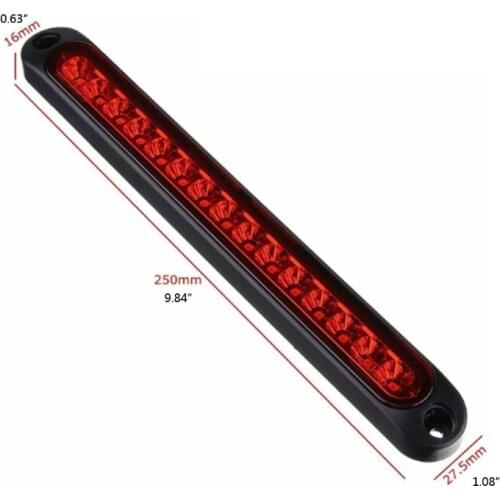 Trailer Tail Light Bar Replacement Signal Light 15LED Brake Light Tail Light Light Bar for Safety Driving at Night