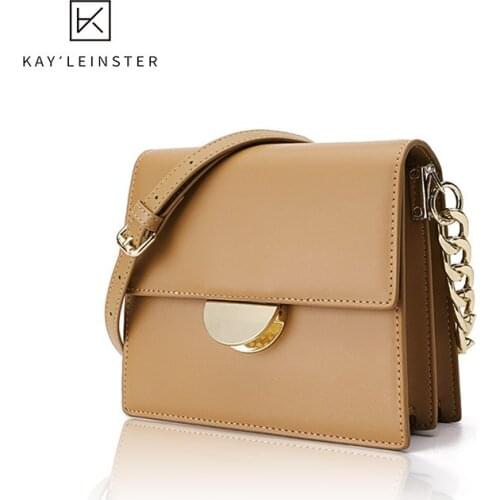 Genuine Leather Women Crossbody Bag 2020 New Luxury Handbag Designer Famous Brand Female Shoulder Bag Zippers Small Organ Bags