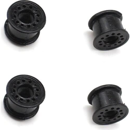 4PCS Gearbox Gear Shift Lever Wearable Cable Plastic Gasket Black 4S6P7412AA for Ford Fiesta Focus