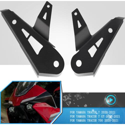 Motorcycle Accessories For YAMAHA TRACER 7 Tracer 7GT TRACER700 2020 2021 Fog lamp Foglamp Mount Holder Auxiliary Light Bracket