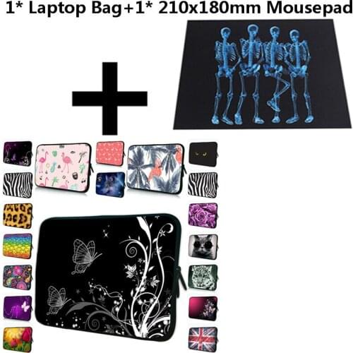 For Huawei Matebook D15 Funda Portatil 15.6 Inch Computer Bag 13.3 14 11.6 12 10 17 10.2 7 Laptop Tablet Case+21x18cm Mousepad