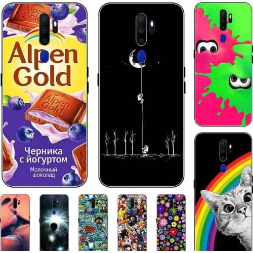 For Oppo A9 2020 Case Silicone TPU Soft Back Cover Phone Case For Oppo A5 2020 Case Fundas for OPPOA9 OPPOA5 2020 A 9 Coque A 5