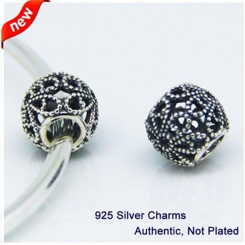 CKK 925 Sterling Silver Jewelry Roses Original Newest European Charms DIY Beads Fits Bracelets For Jewelry Making
