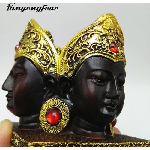 Erawan Buddha Candlestick Silicone Mould Resin Mold Plaster Chocolate Candle Candy Mould Free Shipping