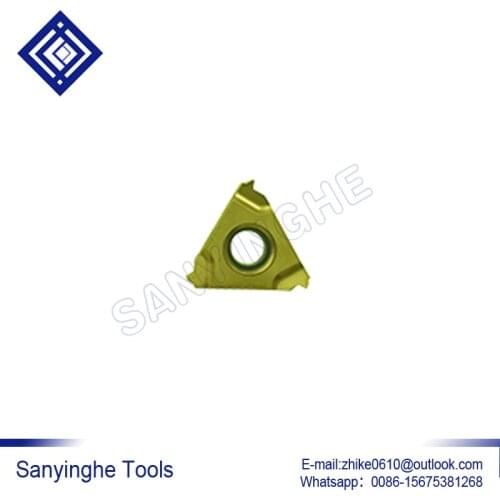 Free shipping high quality 10pcs/lots 1.0ISO 11NR / 1.0ISO 16NR / 1.0ISO 16ER cnc carbide threading inserts