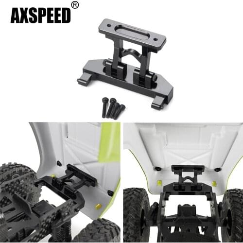 AXSPEED Metal Rear Body Shell Mount Support Bracket Stand for Axial SCX24 90081 1/24 RC Rock Crawler Car Model Upgrade Parts