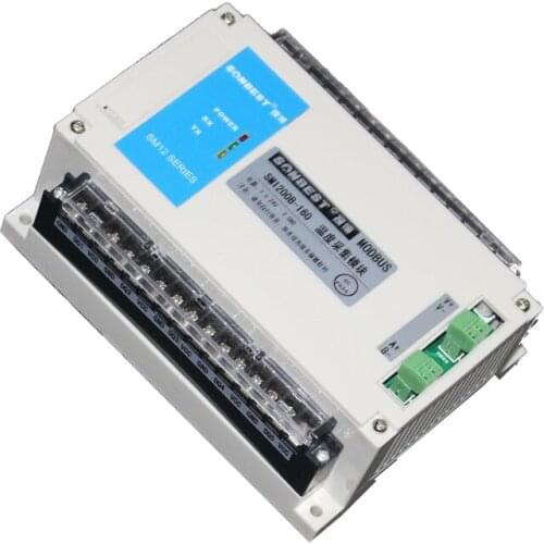 RS485 10 channel 1000 points DS18B20 temperature strong drive acquisition module remote transmitter