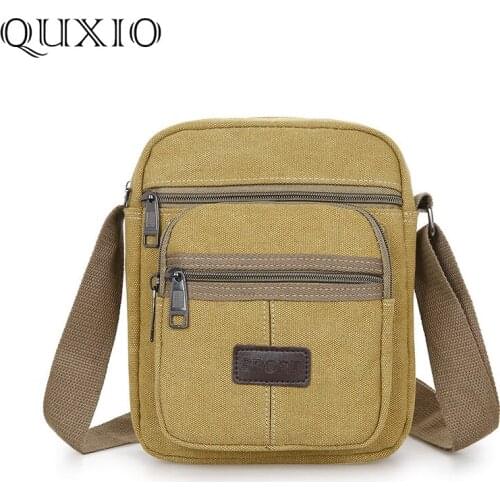 Mens Casual Travel Cavans Shoulder Bags 2019 High Quality Male Crossbody Bag Men Messenger Pack Bag School Bags for Teenager