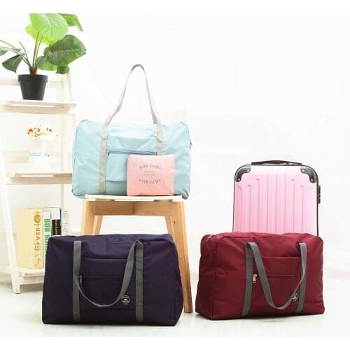 2021 New Nylon Foldable Travel Bags Unisex Large Capacity Bag Luggage Women WaterProof Handbags Men Travel Bags Dropshipping