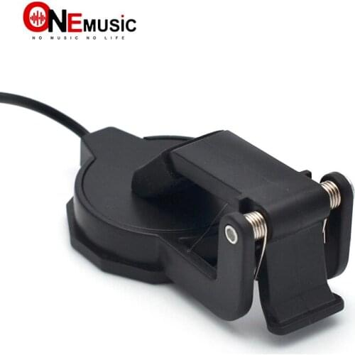 Clip-on Acoustic Classical Guitar Ukulele SoundHole Pickup with 6.35mm Plug Standard Pickup