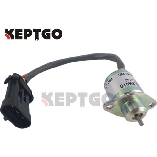 Solenoid 12V For Kubota V1505,D1105,D1005,D905 Bobcat Excavator 1E137-60012 4710735-012 15832458