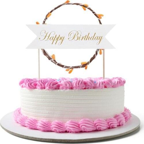 Cake Topper Gold LED Luminous Card Insert Cake Decoration Wedding Acrylic Cake Topper Romantic I LOVE YOU For Cake Craft Tool