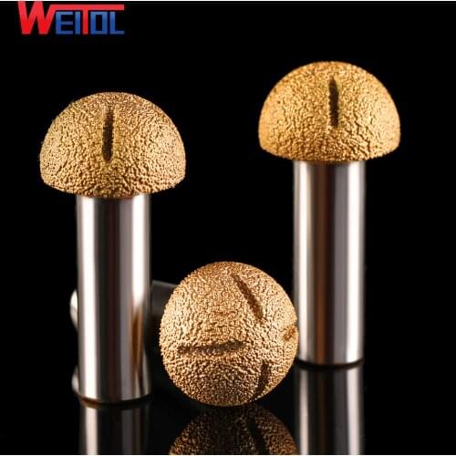 WeiTol free shipping 1pcs diamond burrs cove box bits marble router bits for cutting granite stone cutter bits