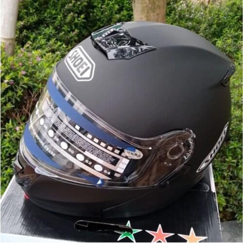 Safety Helmet Winter Season Motorcycle Helmet Double Visors Cool Men riding casco Racing Motorbike Full face Helmet