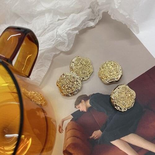 10pcs/lot Cloth Sewing Craft Supplies Buttons for Clothing Diy Manualidades Accessories Metal Button Handicraft